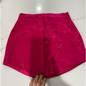 Zara Satin Mini Skirt